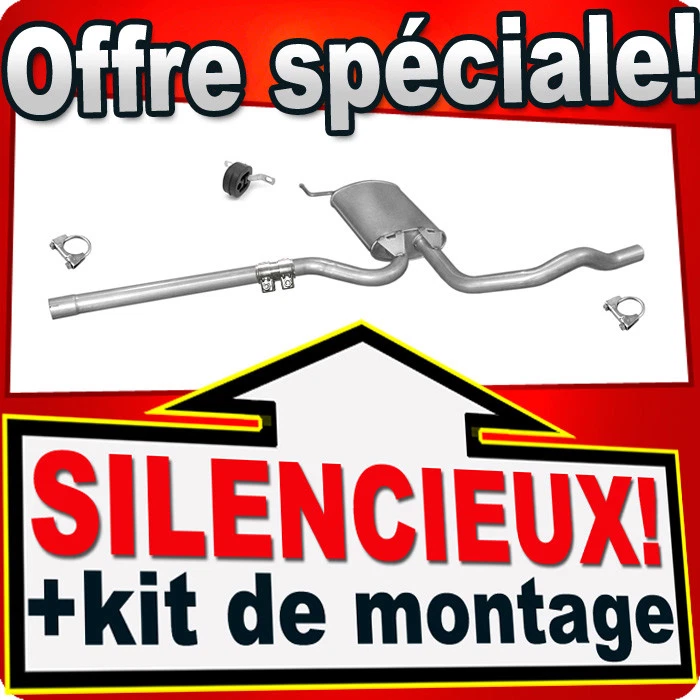 Échappement pour VW PASSAT B5 & B5 FL 1.9 TD 1.6 Berline Break échappement - Photo 1/1