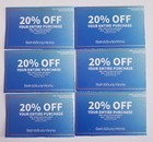 Bath &Body Works Offers (6) 20% Off For Online Purchase Only. Exp 2/12/23. For Sale