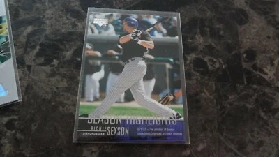 2004 UPPER DECK SEASON HIGHLIGHTS  RICHIE SEXSON #477 BASEBALL CARD - Image 1 of 2