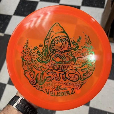 Dynamic Discs Macie Velediaz 2023 Tour Series Fluid Justice 173g - Image 1 of 4