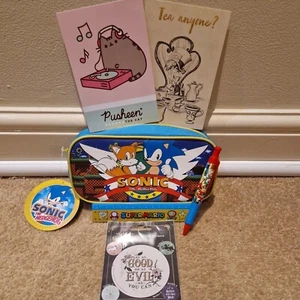 Estuche para lápices Sonic The Hedgehog NUEVO - Imagen 1 de 4