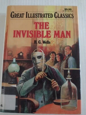 The Invisible Man By H.G. Wells 1995 Great Illustrated Classics Baronet Books - Image 1 of 4