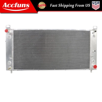 CU2370 34'' 3 Row Radiator For Chevy Silverado 1500 2500 Suburban 1999-2014 - Image 1 of 4