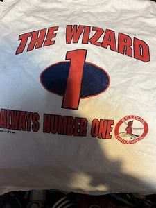 One Of A Kind Ozzie Smith Ruhestand weißes T-Shirt  - Bild 1 von 1