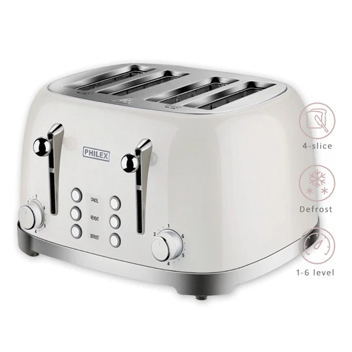 Sansai (PHT-3044) 4-Slice Retro Toaster