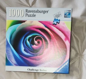 Ravensurger Multi-Color Rose 1000 Piece Jigsaw Puzzle 27x20 - Picture 1 of 1