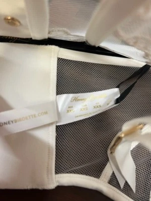 Miel Birdette Louise Ivory Waspie, ELIGE TALLA - NUEVO CON ETIQUETAS Foto 1 de 4