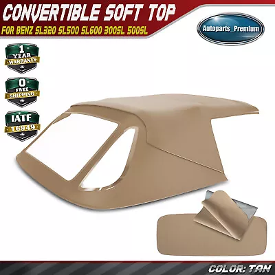 Convertible Soft Top for Mercedes-Benz R129 SL320 SL500 SL600 300SL 500SL 600SL - Image 1 of 4