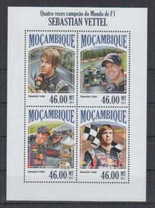 B643. Mozambique - MNH - 2013 - Sport - F1 - Sebastian Vettel - Picture 1 of 1