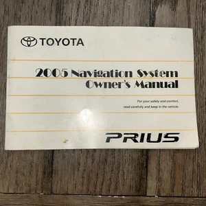 2005 Toyota Prius Navigation System ONLY Manual - Bild 1 von 2