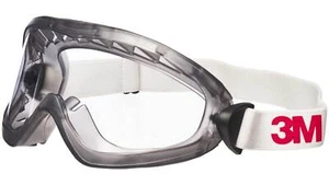 3M - 2890 Occhiali Protettivi AF/UV, Chiari, Senza Fessure di Ventilazione (a tenuta di gas) (1 pezzo) - Foto 1 di 2