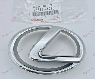 Genuine OEM Toyota Front Radiator Grille Emblem 75311-48070 LEXUS LS430 RX330 Foto 1 de 4