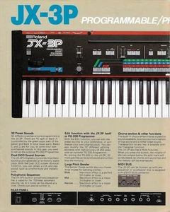 Roland JX-3P Vintage Analog Synthesizer with Kiwi mod - Picture 1 of 1