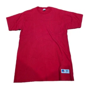 Vintage 90’s Russell Athletic High Cotton Pocket T-Shirt Men’s Gr-L USA - Bild 1 von 6