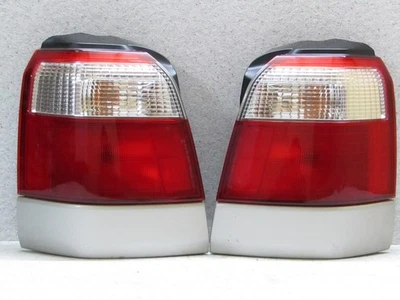 JDM SUBARU FORESTER SF5 2000 2002 JUEGO DE LUCES TRASERAS PLATEADAS ARTÍCULO RARO OEM Foto 1 de 4