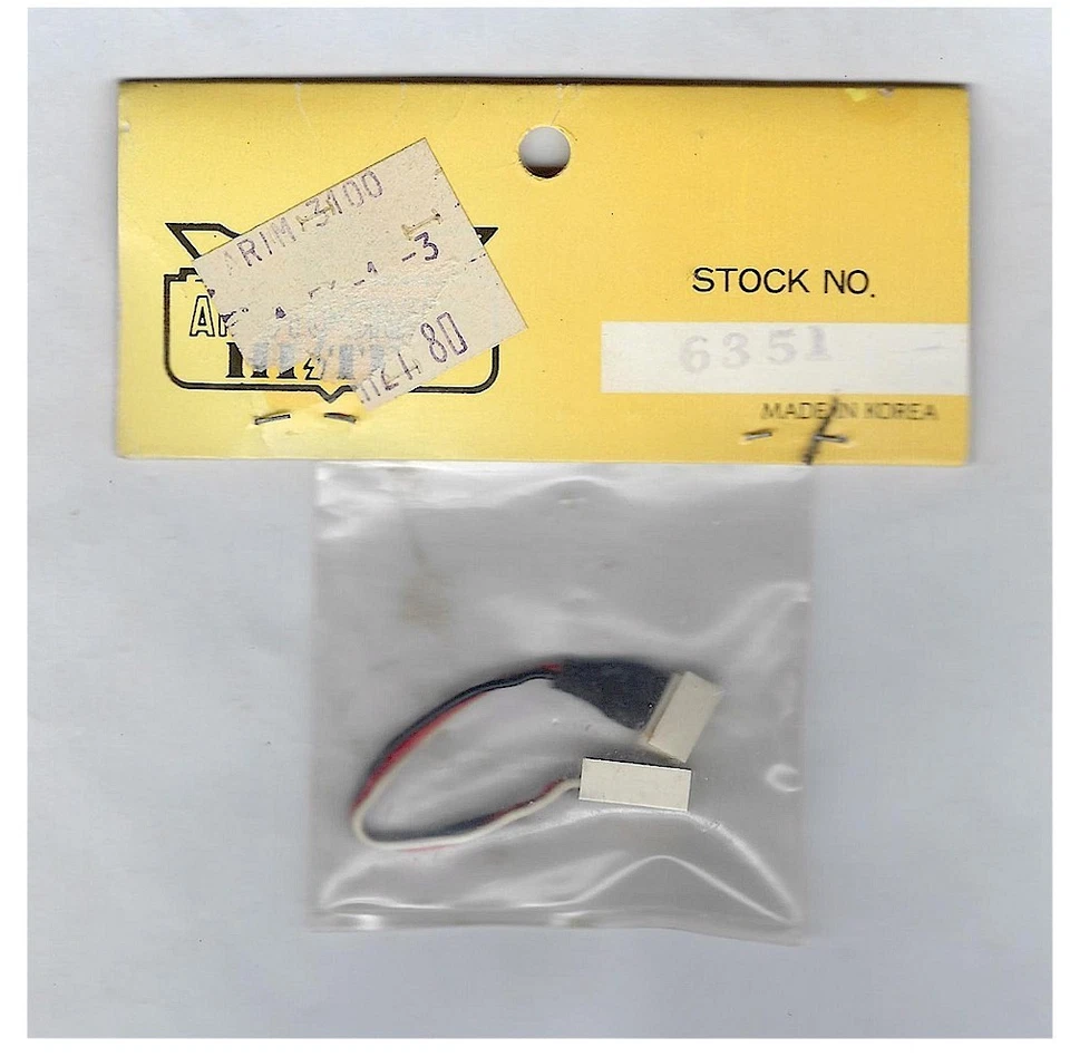 Vintage RC Radio Hi-Tec Aristo-Craft 6351 Receiver Connector Challenger 2PX - Image 1 of 1