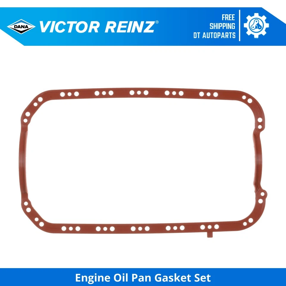 For 1996-1997 Honda Civic del Sol 1.6L L4 Engine Oil Pan Gasket Set Victor Reinz - Image 1 of 1