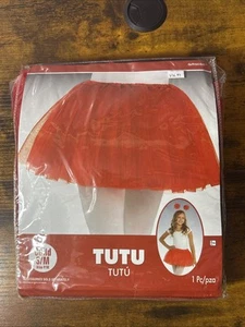 Red Tutu Halloween Dress Up Child S M   NEW - Picture 1 of 4
