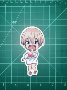 Uzaki-Chan Wants to Hang Out! Hana Uzaki Anime Uv Waterproof Sticker  2”x4” - Picture 1 of 3