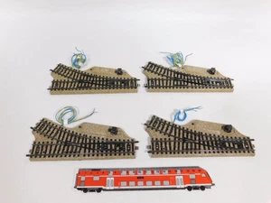 4X Märklin H0 AC 5119 E-Switch Electric Switch M-Track Right #DU323-1 - Picture 1 of 3