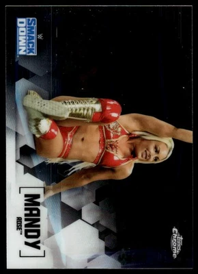 2020 Topps Chrome WWE Mandy Rose #42 - Image 1 of 2