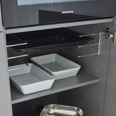 Backblechhalter Gitterrost-Halter Backblechhalterung 36x14x12,5 cm Kesseböhmer - Bild 1 von 4