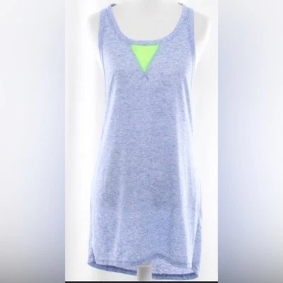 Camiseta sin mangas Xhilaration azul y verde talla grande extra larga Foto 1 de 4