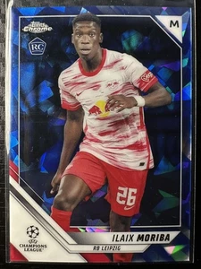 2021-22 Topps Chrome Sapphire Edition UEFA Champions League #95 Ilaix Moriba - Picture 1 of 2