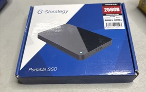 Solid State Drive Portable 256gb Gaming Laptop Storage - Picture 1 of 3