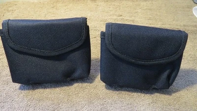 BULLDOG Nylon Cinturón Munición/Revista/Accesorio Bolsa Solapa Magnética, 6x4x1 Nuevo Par Foto 1 de 3