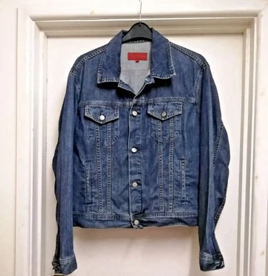 Chaqueta de Camionero Vaqueros FCUK, Talla XL, Azul Foto 1 de 4