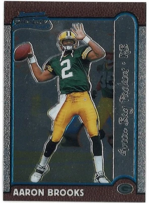 1999 Bowman Chrome - Aaron Brooks #199 (RC) - Image 1 of 2