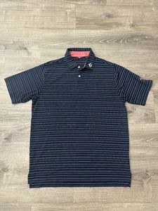 Footjoy Tour Issued Golf Polo Striped Large Men’s - Picture 1 of 10