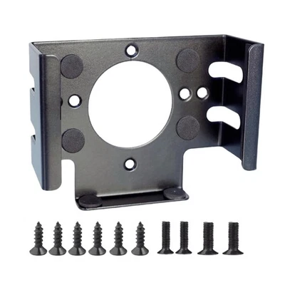 Metal Mount Bracket For Mini Desktop Computer Under Desk Mount Space Saving - Image 1 of 4