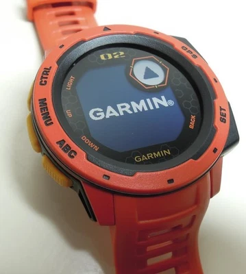 GARMIN Smart Watch Instinct Evangelion Unit02 model - Image 1 of 4
