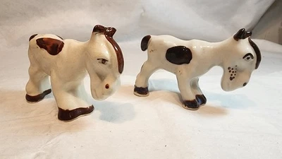 Par de estatuillas de caballo de cerámica vintage, "Japón de calidad", buen estado. Foto 1 de 4