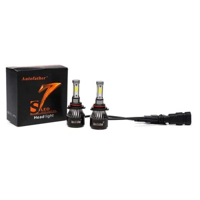 9012 HIR2 LED Headlight Bulb Replace High-Lo Beam 1500W 150000LM 6000K White - Image 1 of 4