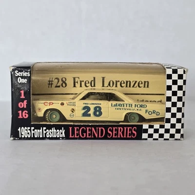 Acción 1:64 NASCAR Diecast #28 Fred Lorenzen Lafayette Ford 1965 Daytona 500 Nuevo Foto 1 de 4