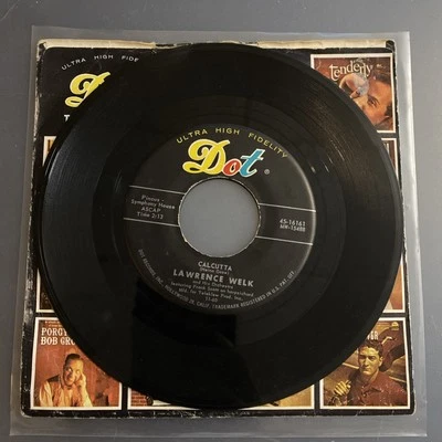 LAWRENCE WELK CALCUTTA / MY GRANDFATHER'S CLOCK 7" VINYL 45 RPM 7” Record - Image 1 of 4
