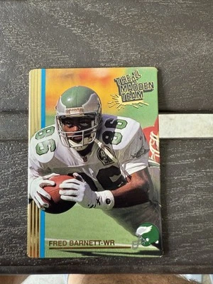 1992 Action Packed The All-Madden Team - Fred Barnett #16 - Image 1 of 2