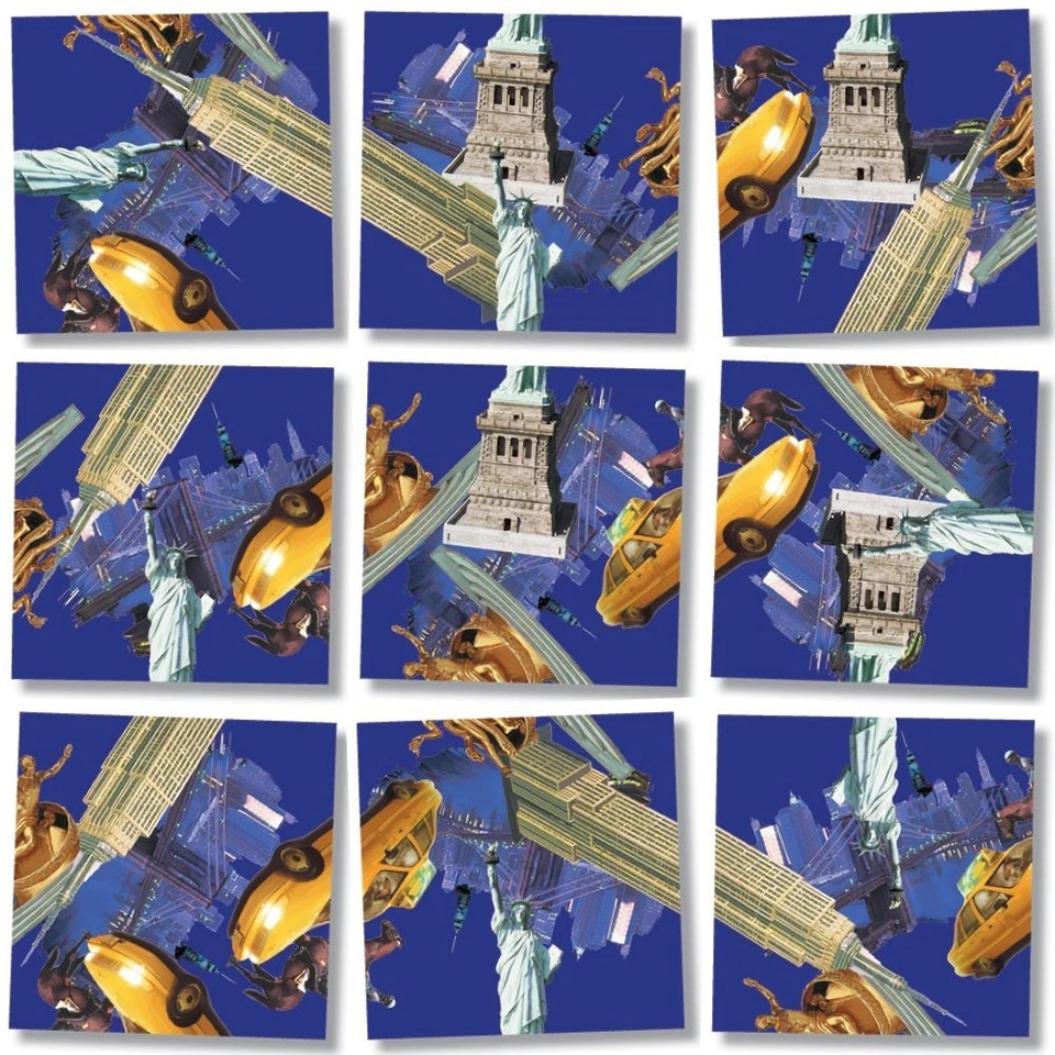 B Dazzle New York Scramble Squares 9 Piece Puzzle - Image 1 of 1