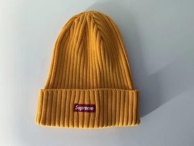 NEW Supreme Overdyed Beanie Tangerine Mint SS20 one size box logo - Image 1 of 2