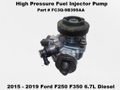 FC3Q-9B395AA 2015-2019 Ford F250 F350 6,7 L bomba de combustible de alta presión OEM Foto 1 de 4