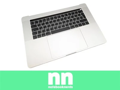 Macbook Pro 15" 2016 2017 A1707 Topcase Trackpad Tastatur Russisch Silber - Bild 1 von 2