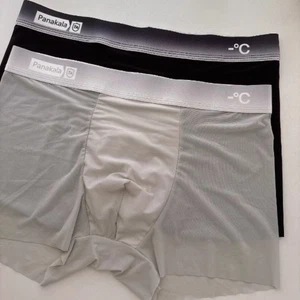 Quick Dry Ultra Thin Boxer Briefs Mid Waist Underwear for Men  Daily - Picture 1 of 17