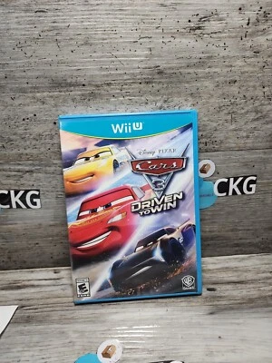Cars 3: Driven to Win Nintendo Wii U ,Brand New — 第 1/4 张图片