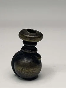 Antike Ojime Bronze Krug Vase Perle Meiji Periode Japan Netsuke Inro gemischte Metalle - Bild 1 von 10