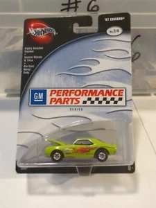 2003 Hotwheels Green Performance Parts '67 Camaro No. 2/4 1/64 Scale Vhtf  - Picture 1 of 4