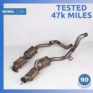 14-20 LR Range Rover L405 L462 3.0L Left & Right Exhaust Downpipe Set OEM 47k - Picture 1 of 24