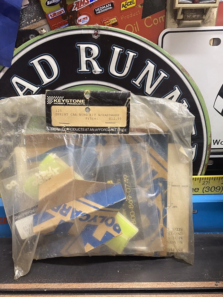 Ala de coche sprint Keystone Hobby Products #125 vintage con hardware enviado a EE. UU. Foto 1 de 4